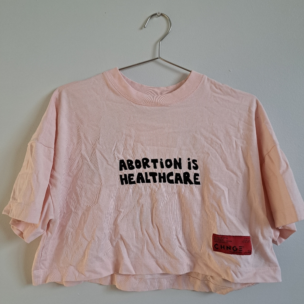 Abortion is Healthcare CHNGE Crop Top